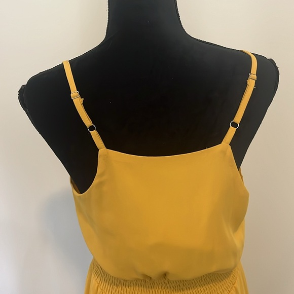 Mustard boho maxi dress - Picture 4 of 4